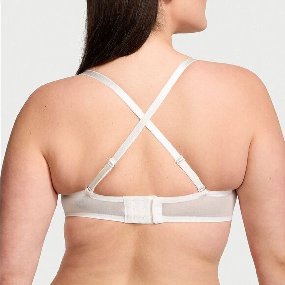 Victoria Secret lace bra Strapless or with straps Color-Bright Yellow 38DD nwt - Picture 2 of 5